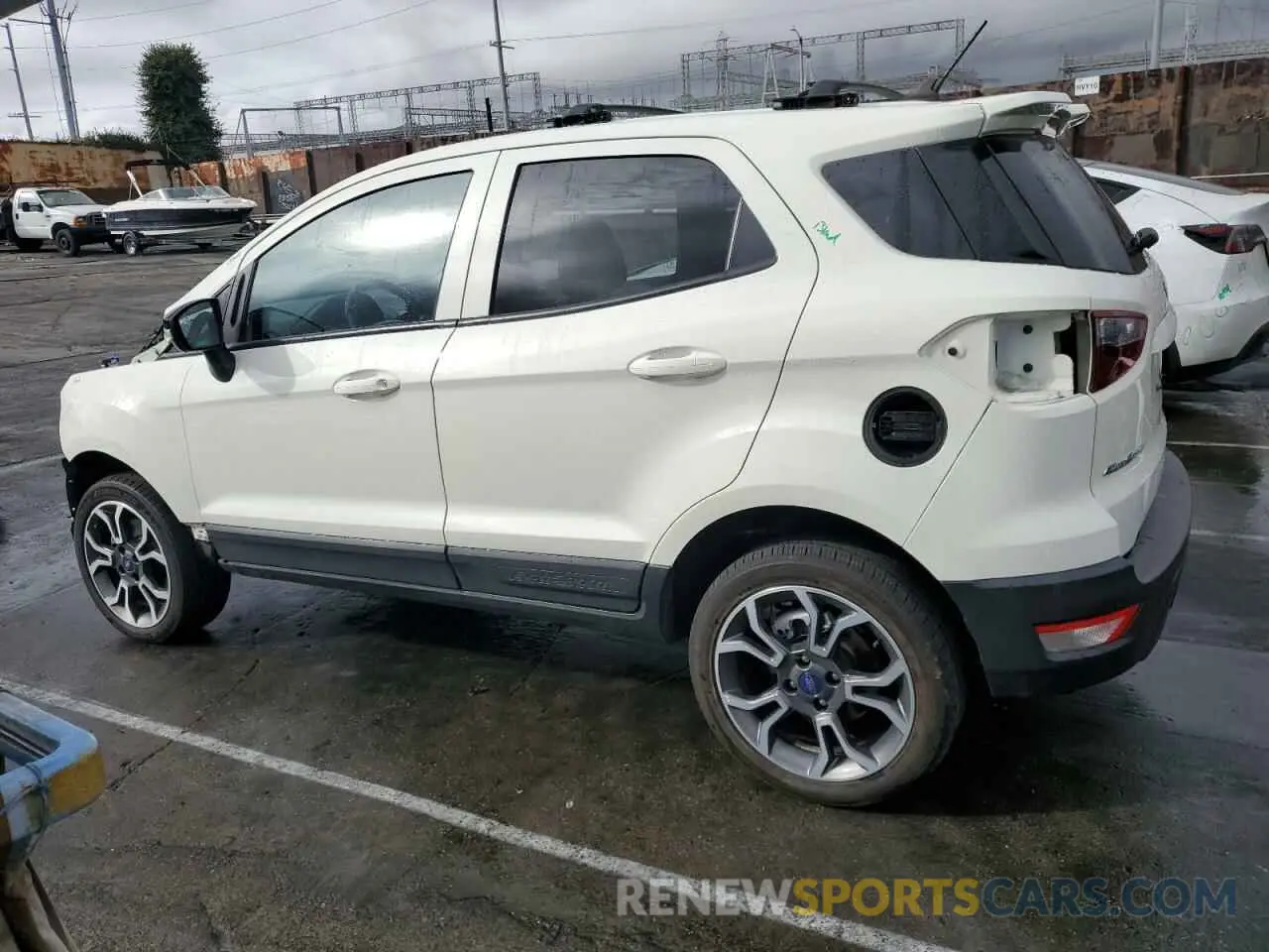 2 fotografías del automóvil dañado MAJ6S3JL3LC327239 FORD ECOSPORT 2020