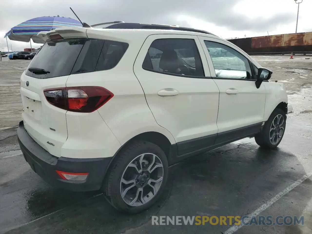 3 fotografías del automóvil dañado MAJ6S3JL3LC327239 FORD ECOSPORT 2020