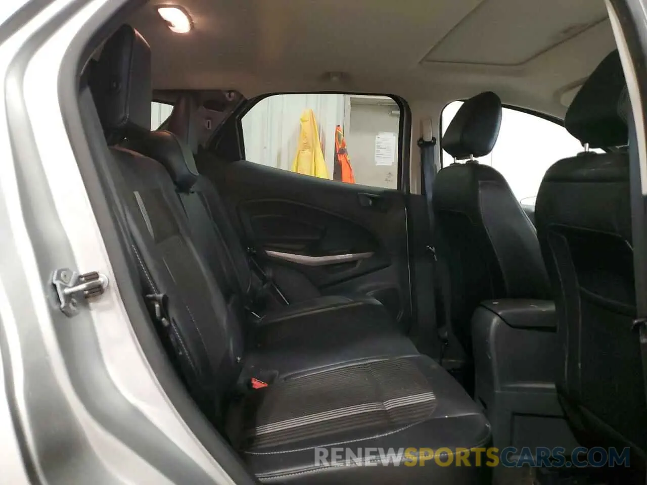 11 fotografías del automóvil dañado MAJ6S3JL4LC339772 FORD ECOSPORT 2020
