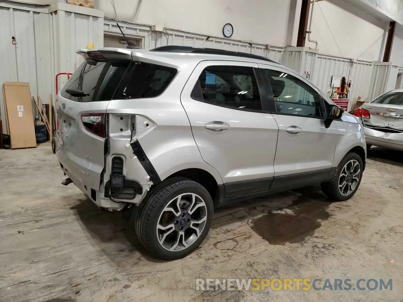 3 fotografías del automóvil dañado MAJ6S3JL4LC339772 FORD ECOSPORT 2020