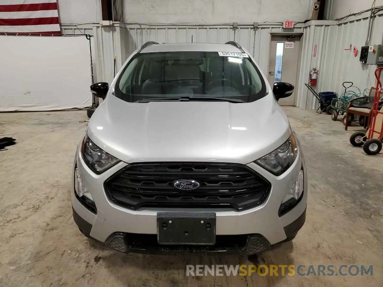 5 fotografías del automóvil dañado MAJ6S3JL4LC339772 FORD ECOSPORT 2020
