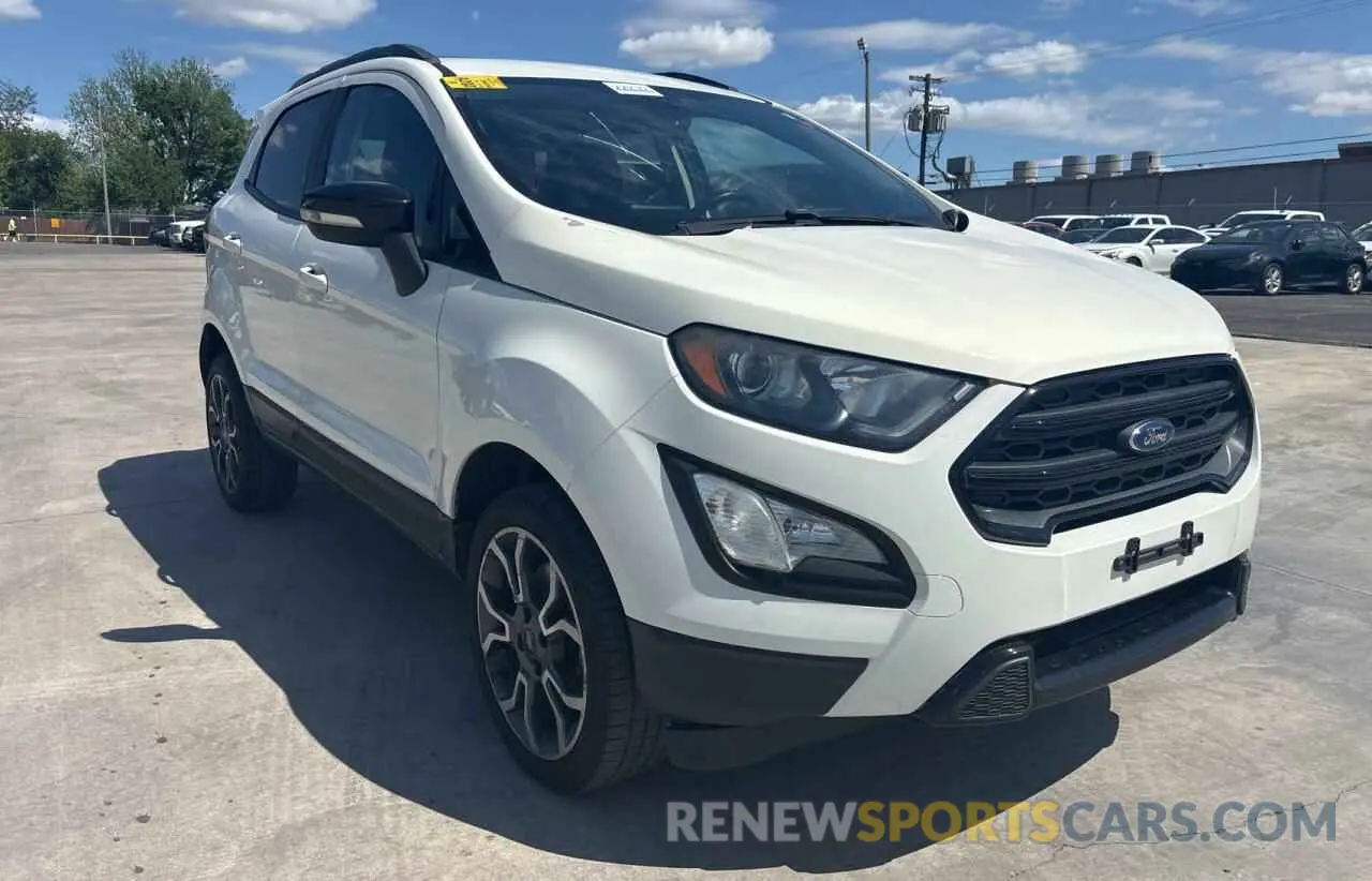 1 fotografías del automóvil dañado MAJ6S3JL4LC349427 FORD ECOSPORT 2020