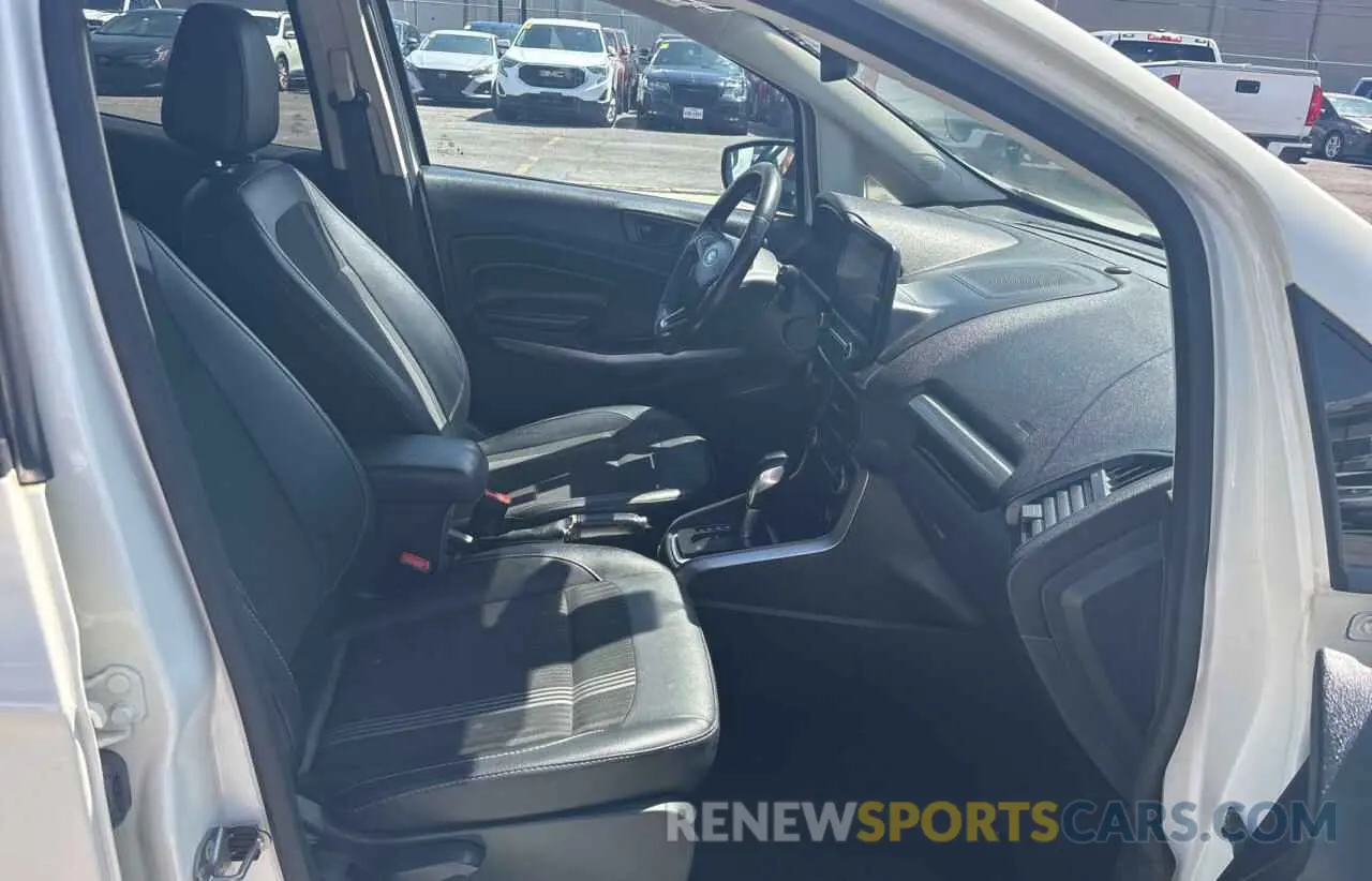5 fotografías del automóvil dañado MAJ6S3JL4LC349427 FORD ECOSPORT 2020