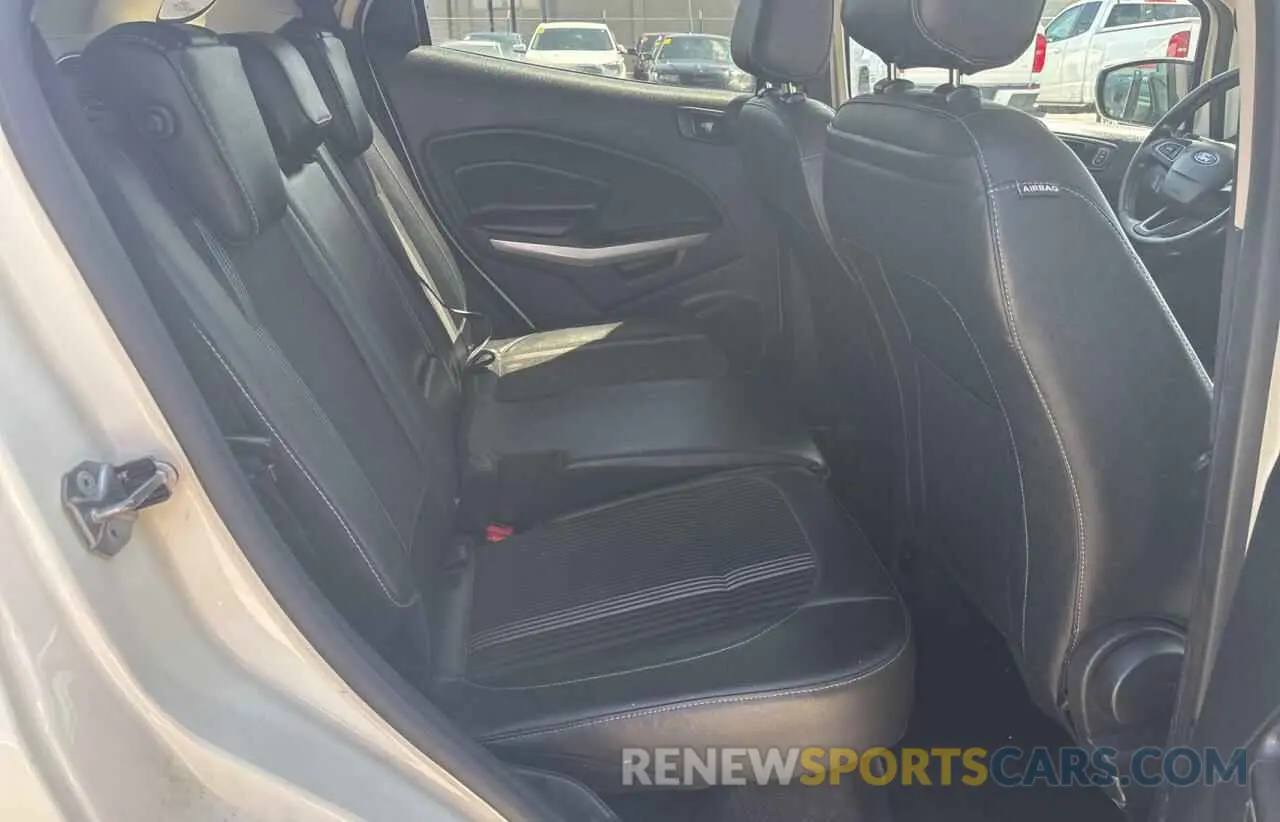 6 fotografías del automóvil dañado MAJ6S3JL4LC349427 FORD ECOSPORT 2020