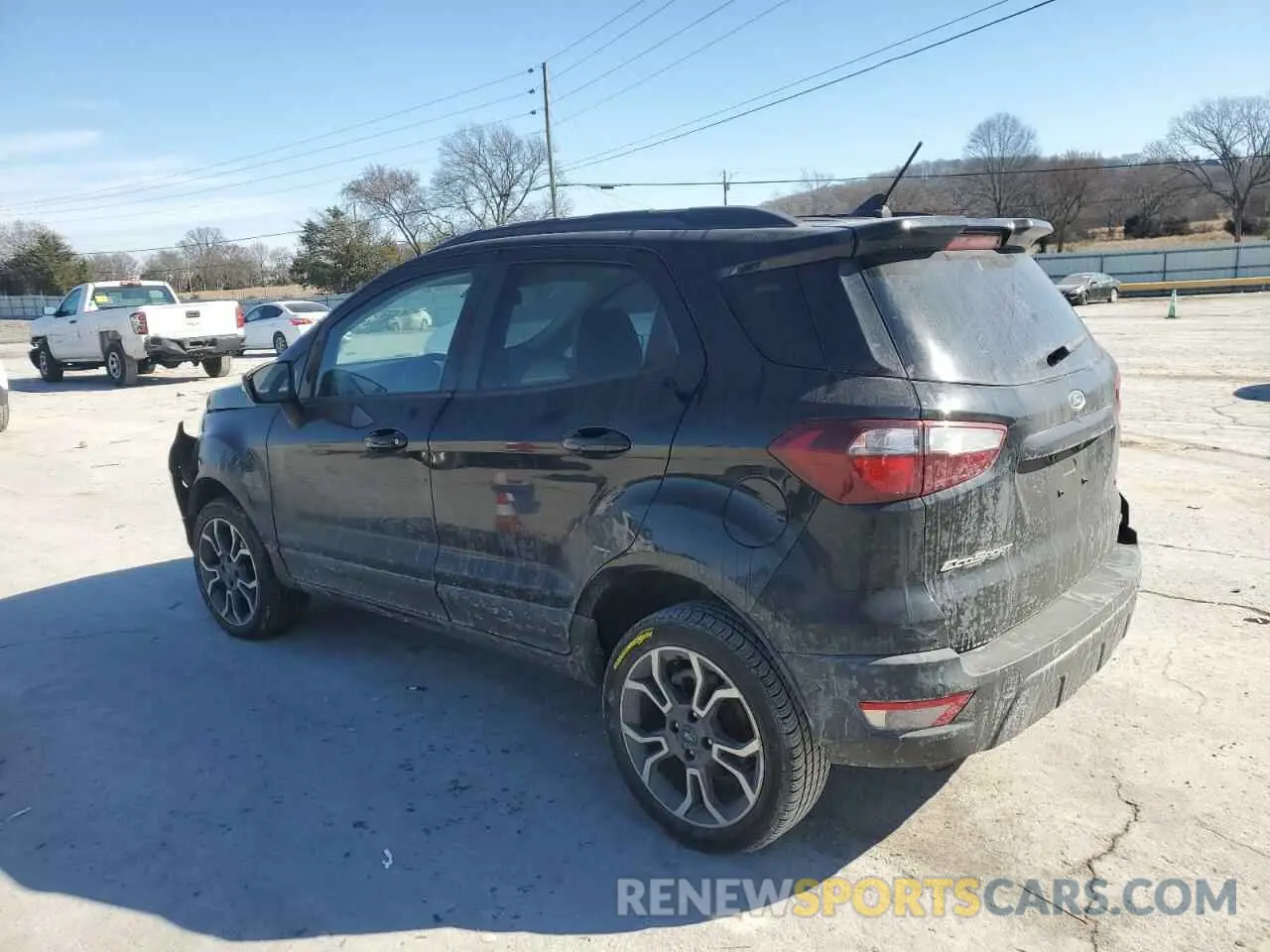 2 fotografías del automóvil dañado MAJ6S3JL6LC350241 FORD ECOSPORT 2020