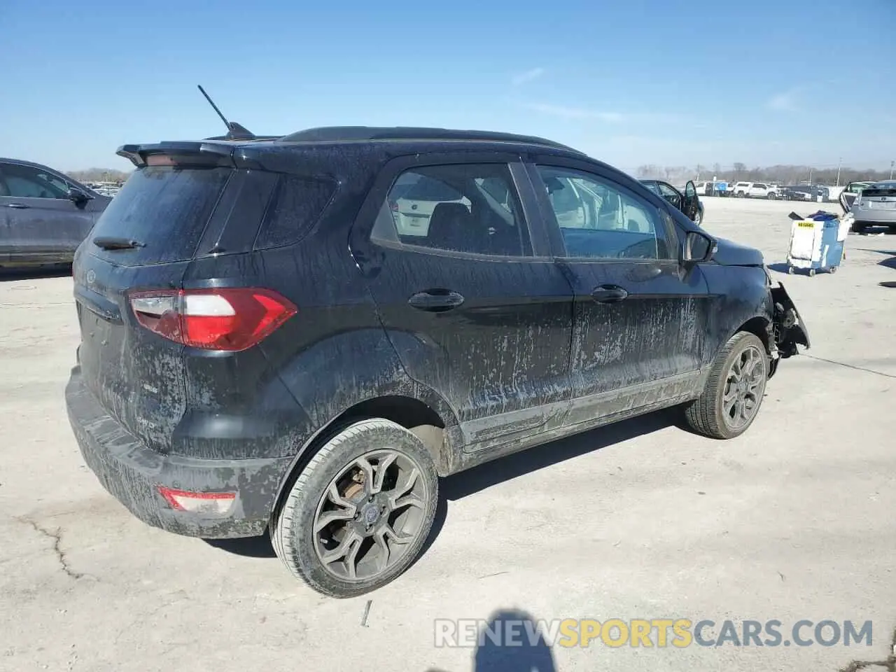 3 fotografías del automóvil dañado MAJ6S3JL6LC350241 FORD ECOSPORT 2020