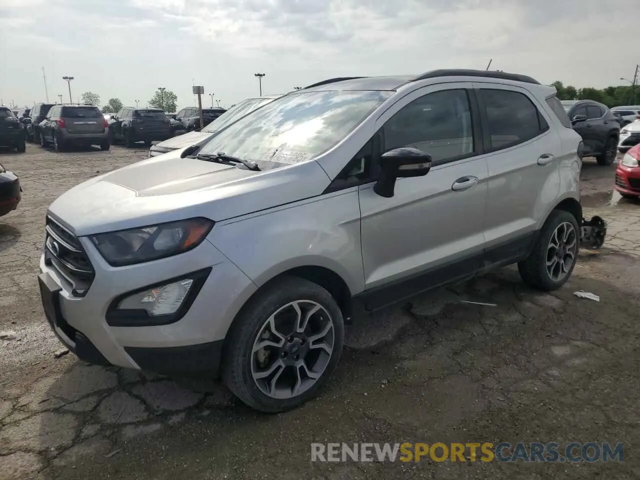 1 fotografías del automóvil dañado MAJ6S3JL6LC353298 FORD ECOSPORT 2020