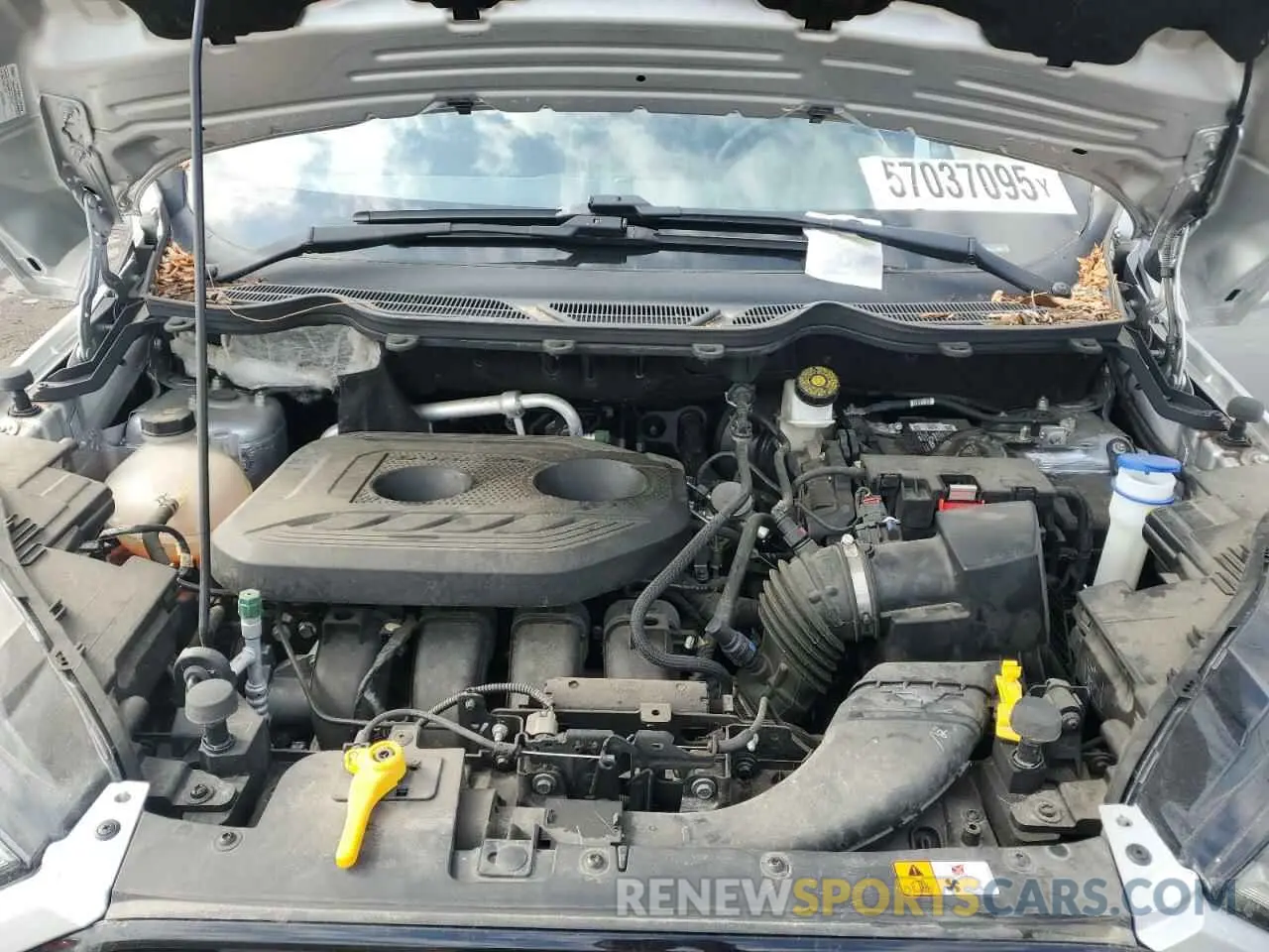 12 fotografías del automóvil dañado MAJ6S3JL6LC353298 FORD ECOSPORT 2020