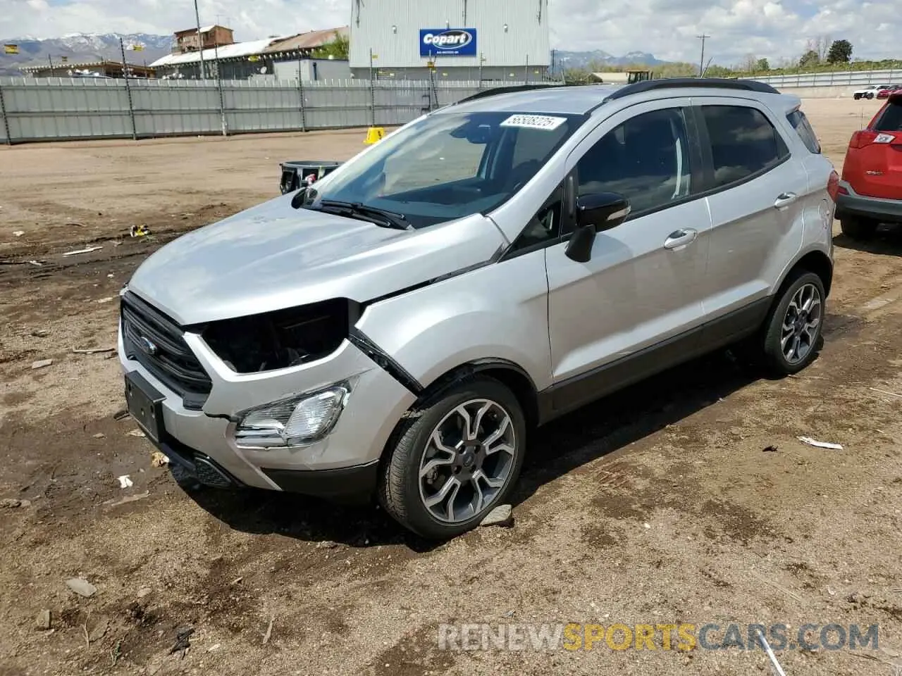 1 fotografías del automóvil dañado MAJ6S3JL6LC354015 FORD ECOSPORT 2020