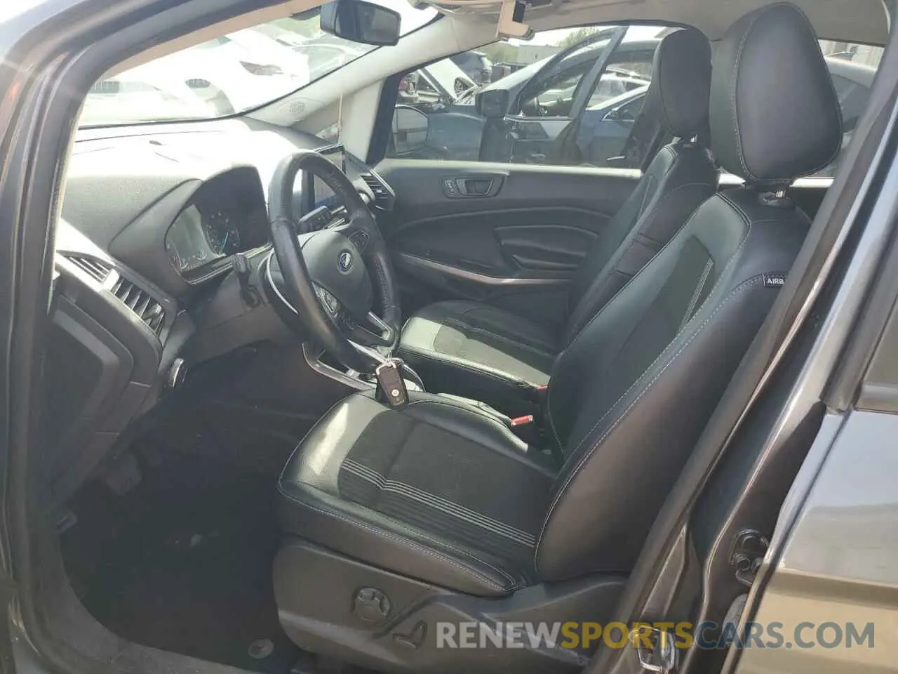 7 fotografías del automóvil dañado MAJ6S3JL7LC320911 FORD ECOSPORT 2020