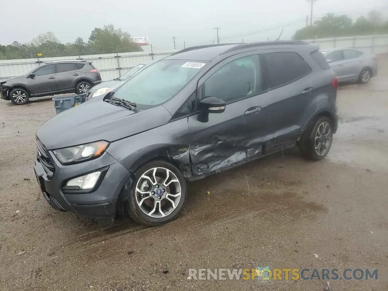 1 fotografías del automóvil dañado MAJ6S3JL7LC350250 FORD ECOSPORT 2020