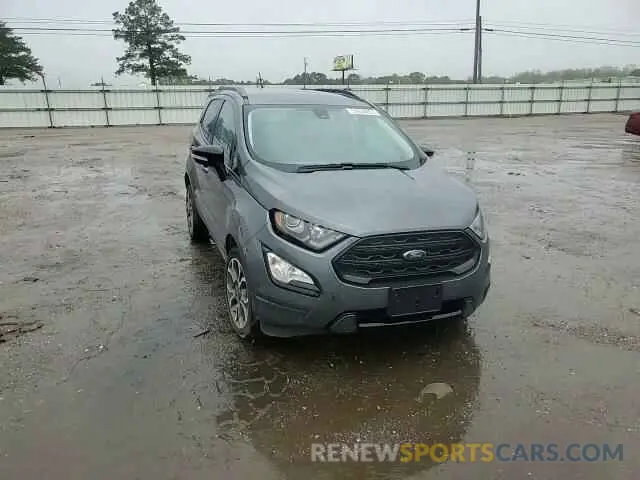 11 fotografías del automóvil dañado MAJ6S3JL7LC350250 FORD ECOSPORT 2020