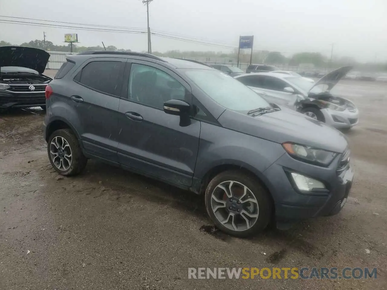 4 fotografías del automóvil dañado MAJ6S3JL7LC350250 FORD ECOSPORT 2020