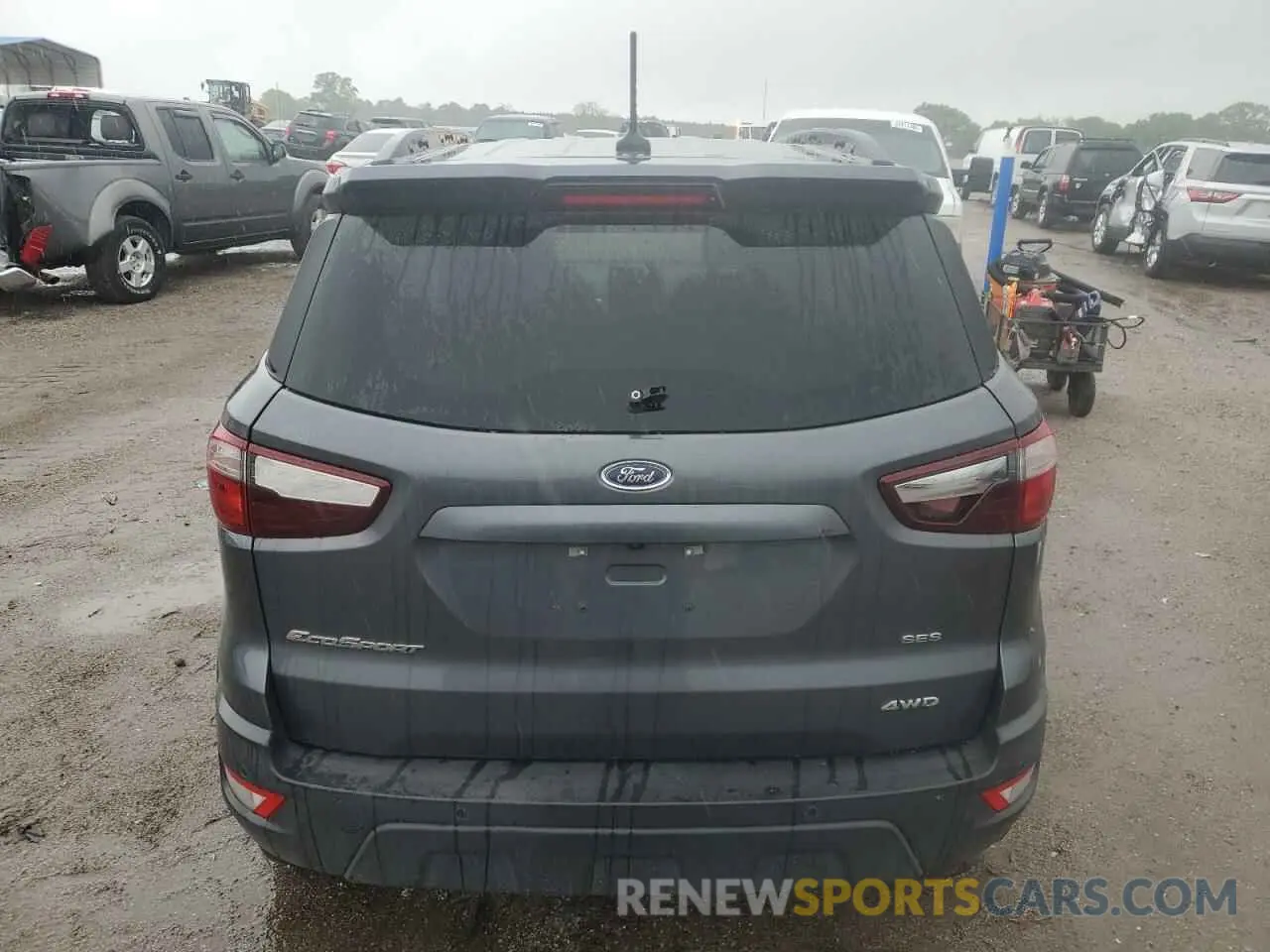 6 fotografías del automóvil dañado MAJ6S3JL7LC350250 FORD ECOSPORT 2020
