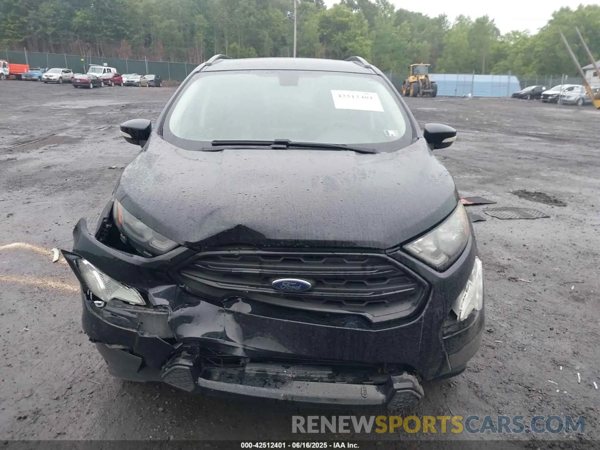 12 fotografías del automóvil dañado MAJ6S3JL9LC323549 FORD ECOSPORT 2020