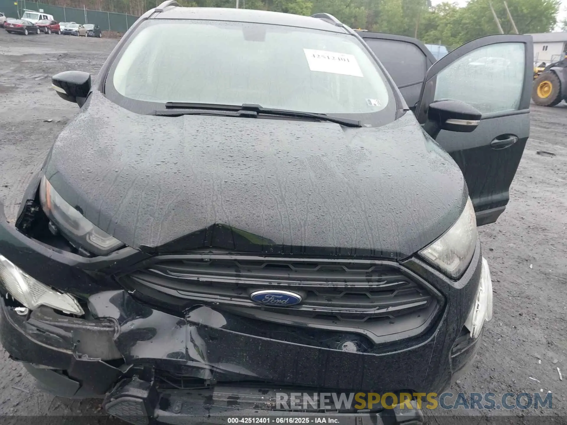 6 fotografías del automóvil dañado MAJ6S3JL9LC323549 FORD ECOSPORT 2020