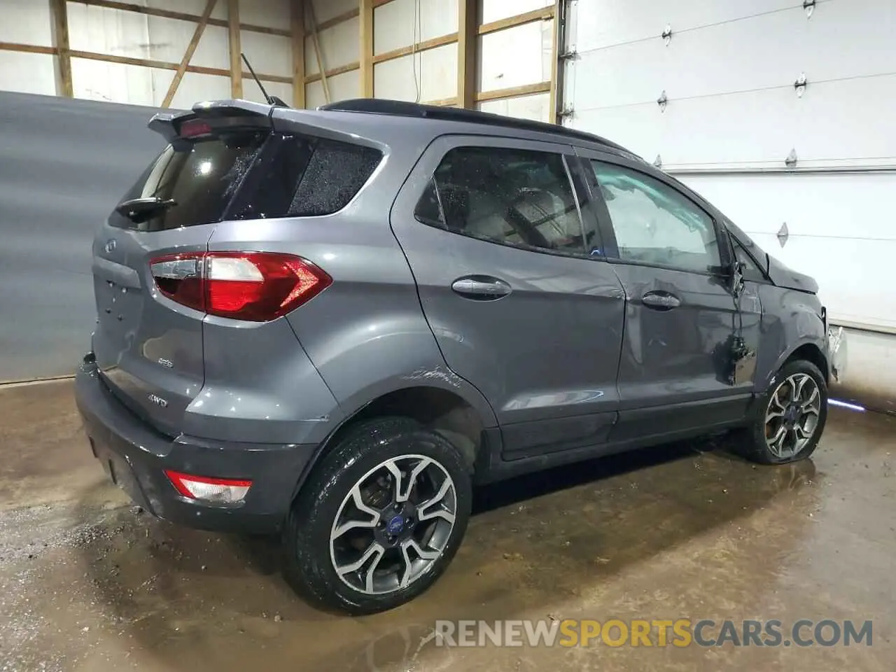 3 fotografías del automóvil dañado MAJ6S3JL9LC346068 FORD ECOSPORT 2020