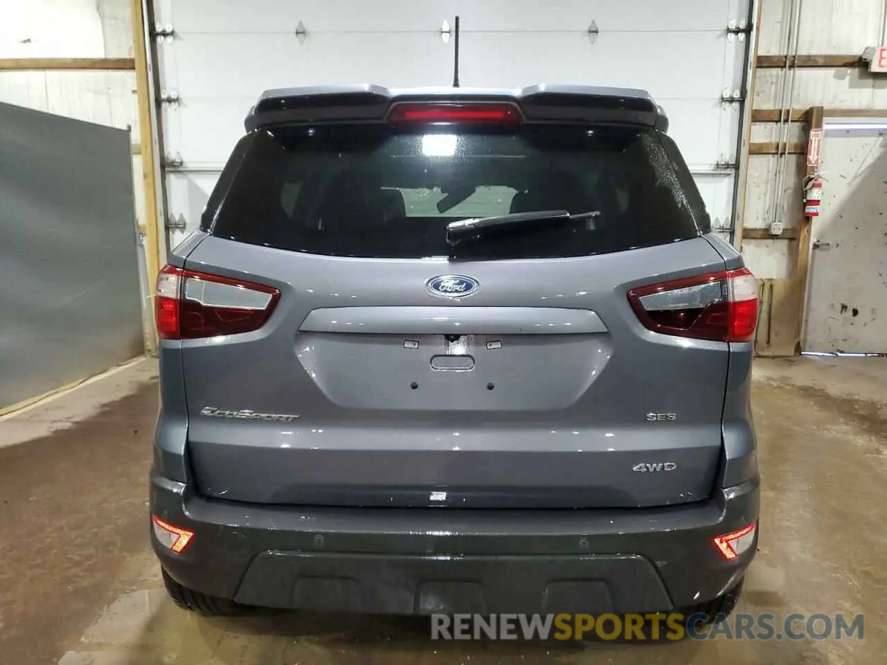6 fotografías del automóvil dañado MAJ6S3JL9LC346068 FORD ECOSPORT 2020