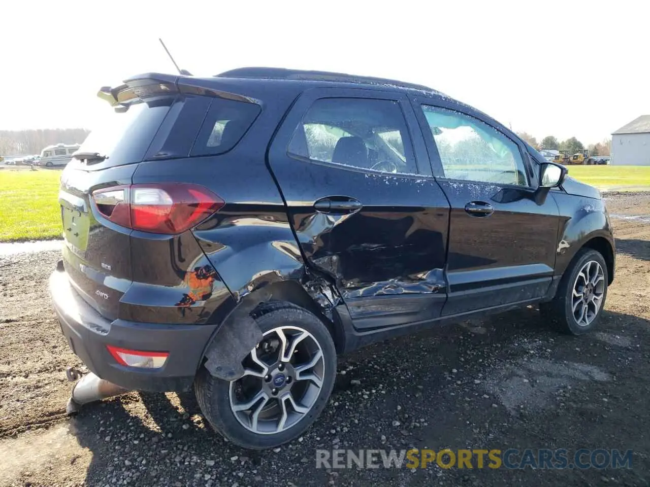 3 fotografías del automóvil dañado MAJ6S3JL9LC346393 FORD ECOSPORT 2020