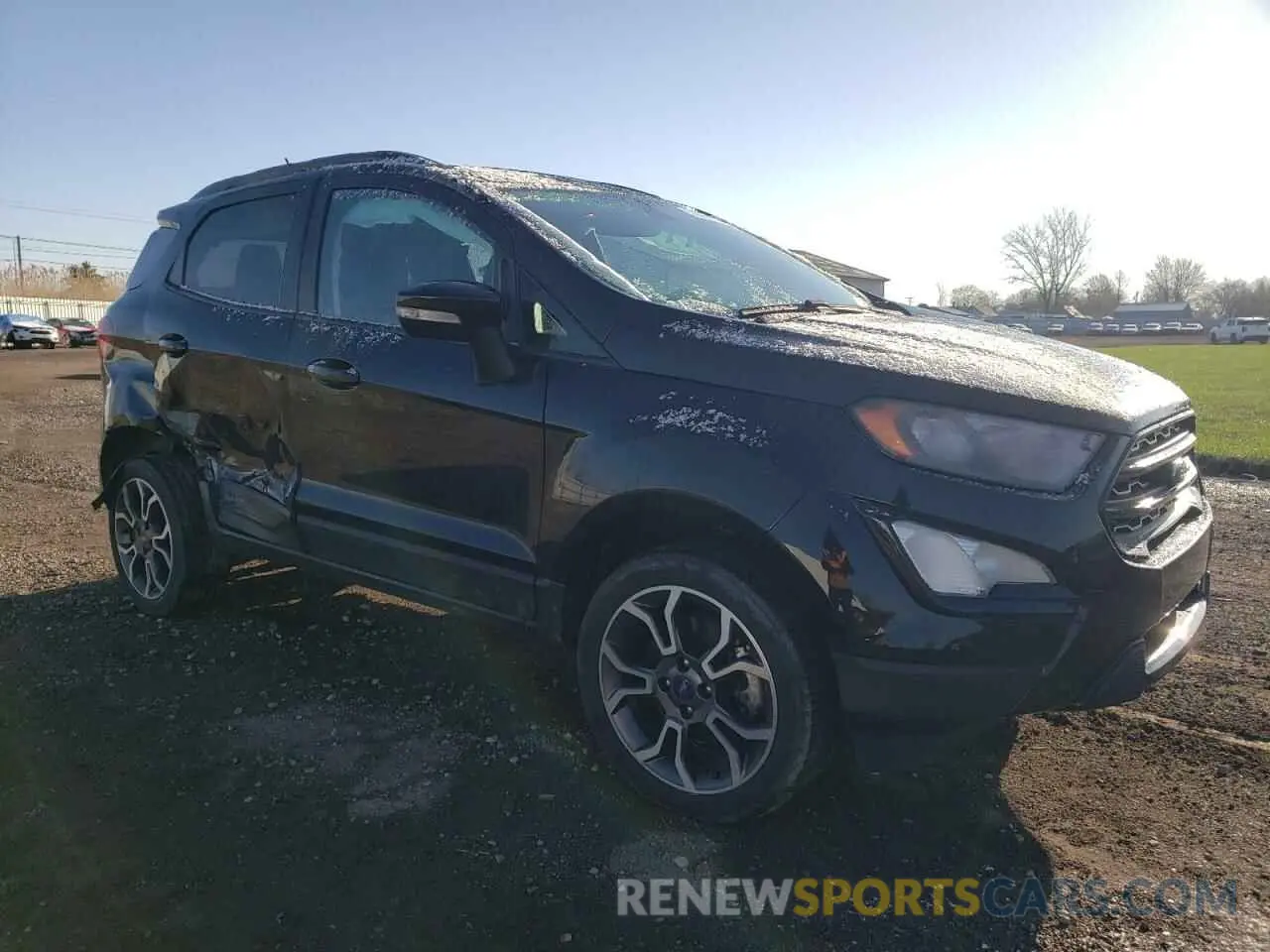 4 fotografías del automóvil dañado MAJ6S3JL9LC346393 FORD ECOSPORT 2020
