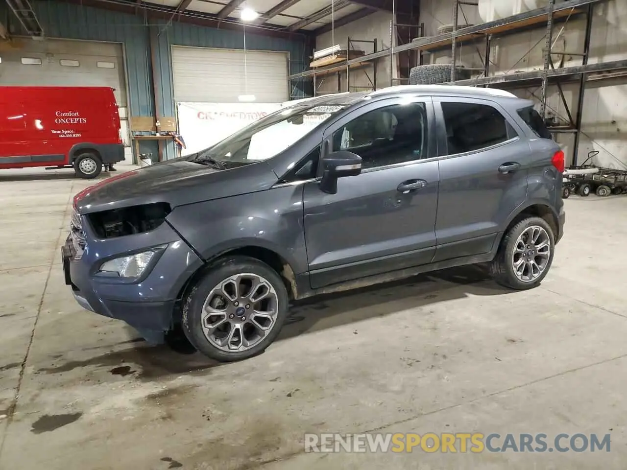 1 fotografías del automóvil dañado MAJ6S3KL0LC321624 FORD ECOSPORT 2020