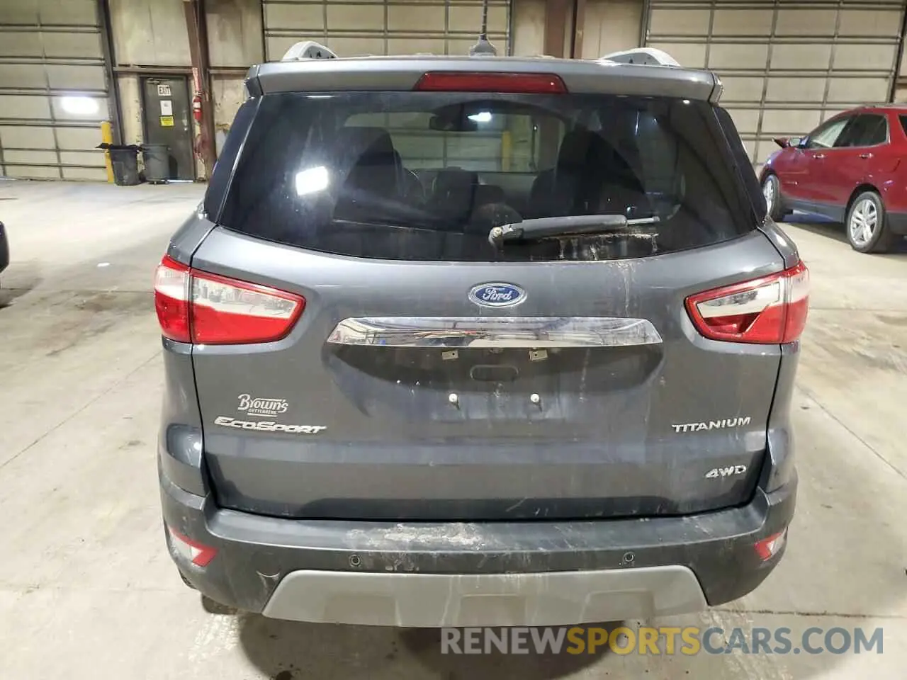6 fotografías del automóvil dañado MAJ6S3KL0LC321624 FORD ECOSPORT 2020