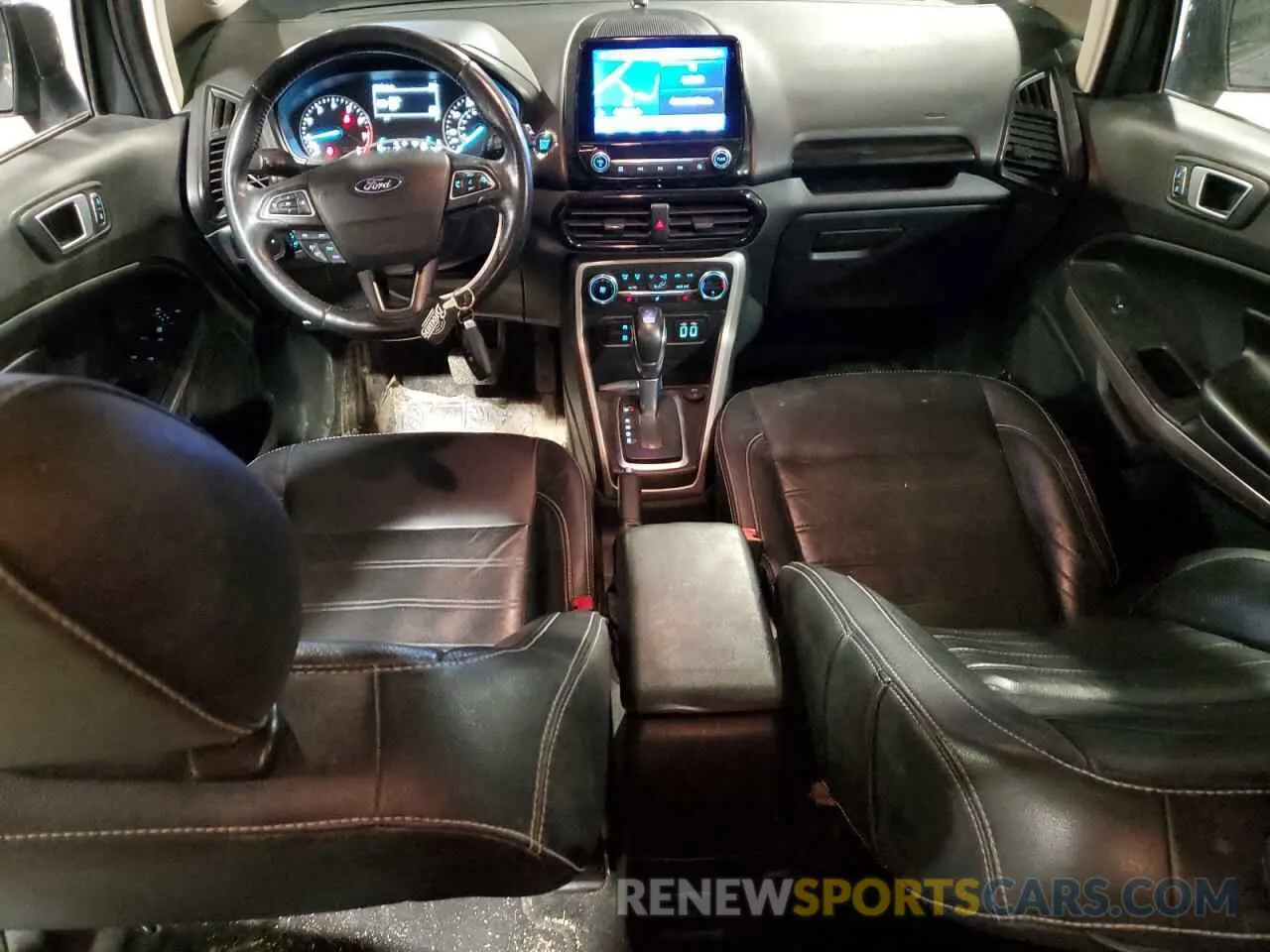 8 fotografías del automóvil dañado MAJ6S3KL0LC321624 FORD ECOSPORT 2020