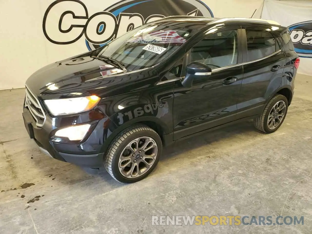 1 fotografías del automóvil dañado MAJ6S3KL0LC345566 FORD ECOSPORT 2020