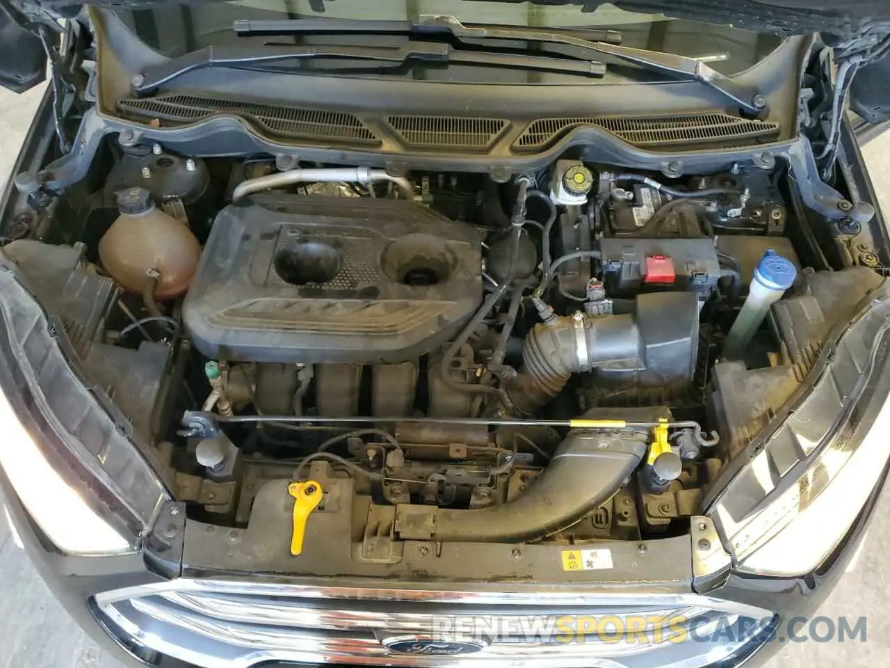 12 fotografías del automóvil dañado MAJ6S3KL0LC345566 FORD ECOSPORT 2020
