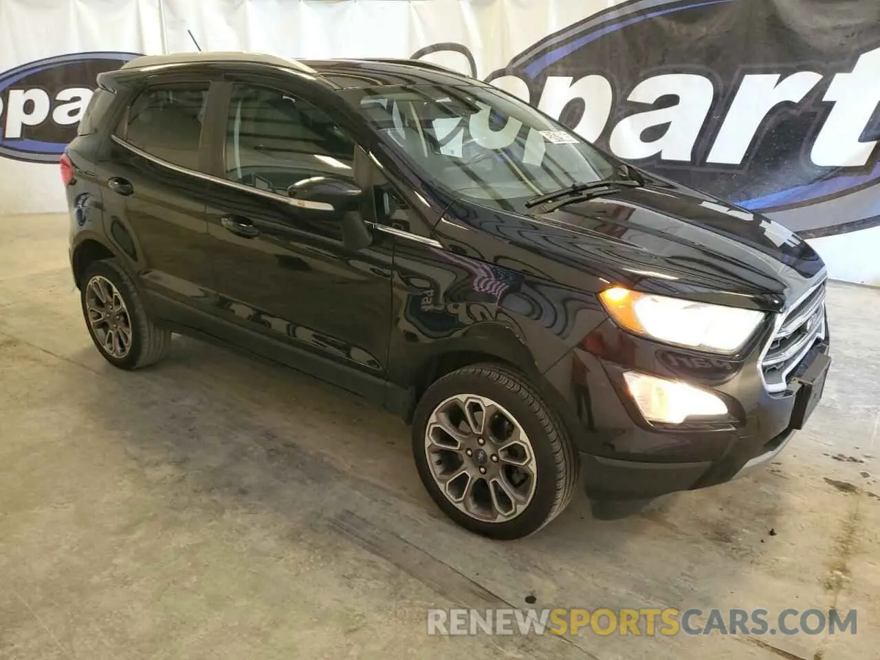 4 fotografías del automóvil dañado MAJ6S3KL0LC345566 FORD ECOSPORT 2020