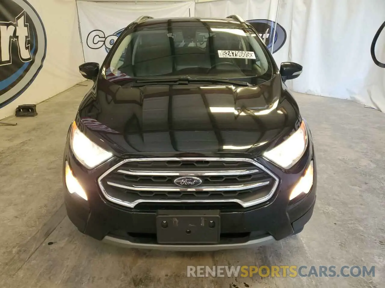 5 fotografías del automóvil dañado MAJ6S3KL0LC345566 FORD ECOSPORT 2020