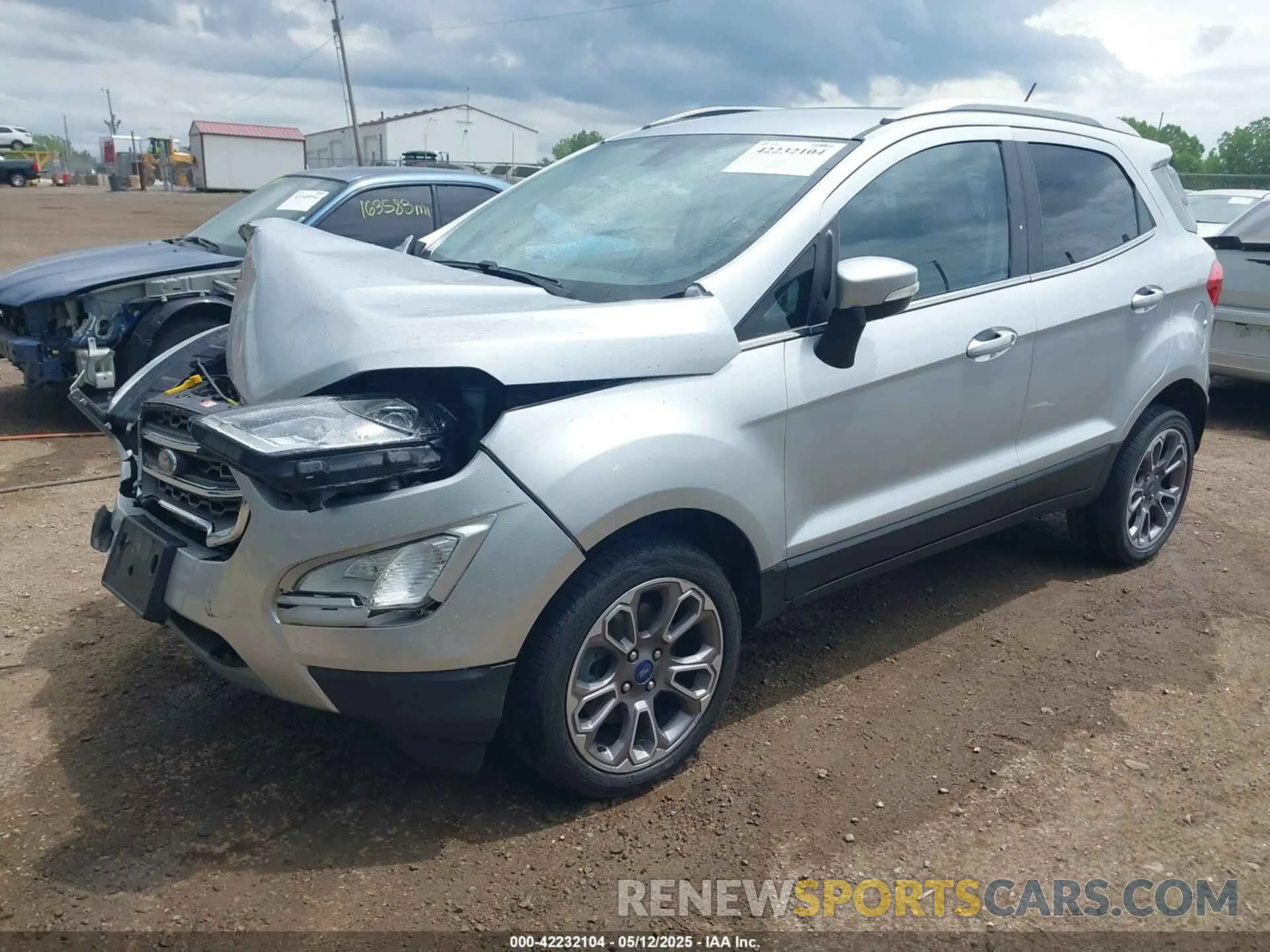 2 fotografías del automóvil dañado MAJ6S3KL0LC349049 FORD ECOSPORT 2020