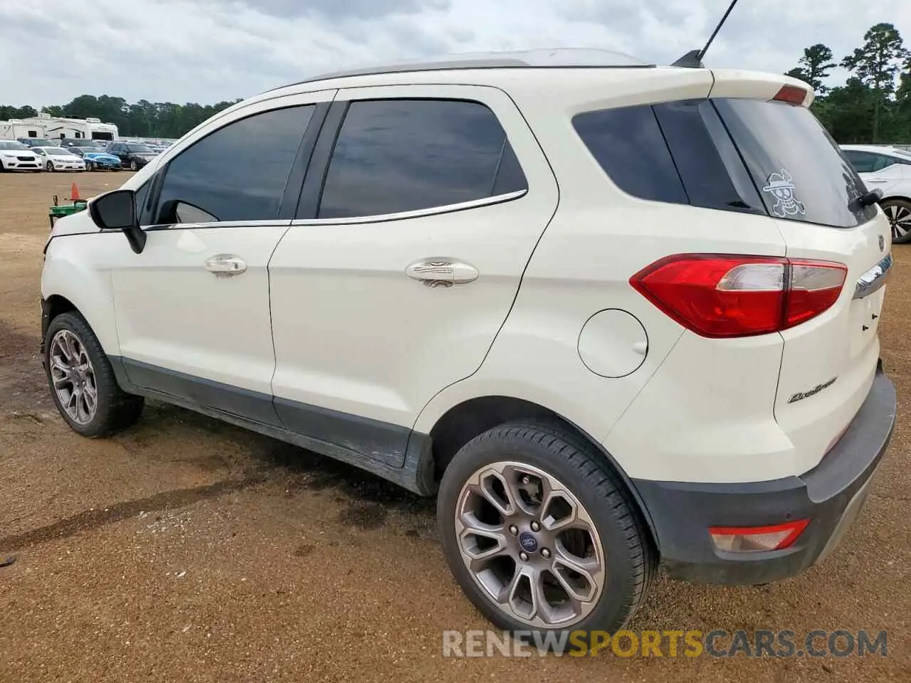 2 fotografías del automóvil dañado MAJ6S3KL2LC351675 FORD ECOSPORT 2020
