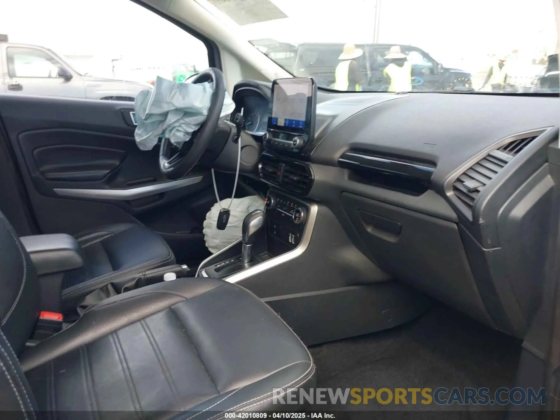 5 fotografías del automóvil dañado MAJ6S3KL3LC364662 FORD ECOSPORT 2020