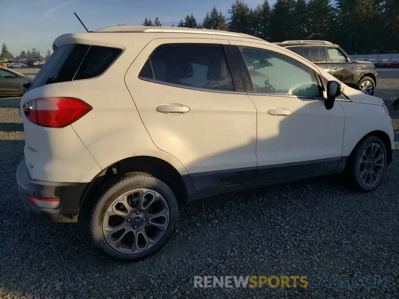 3 fotografías del automóvil dañado MAJ6S3KL4LC317091 FORD ECOSPORT 2020
