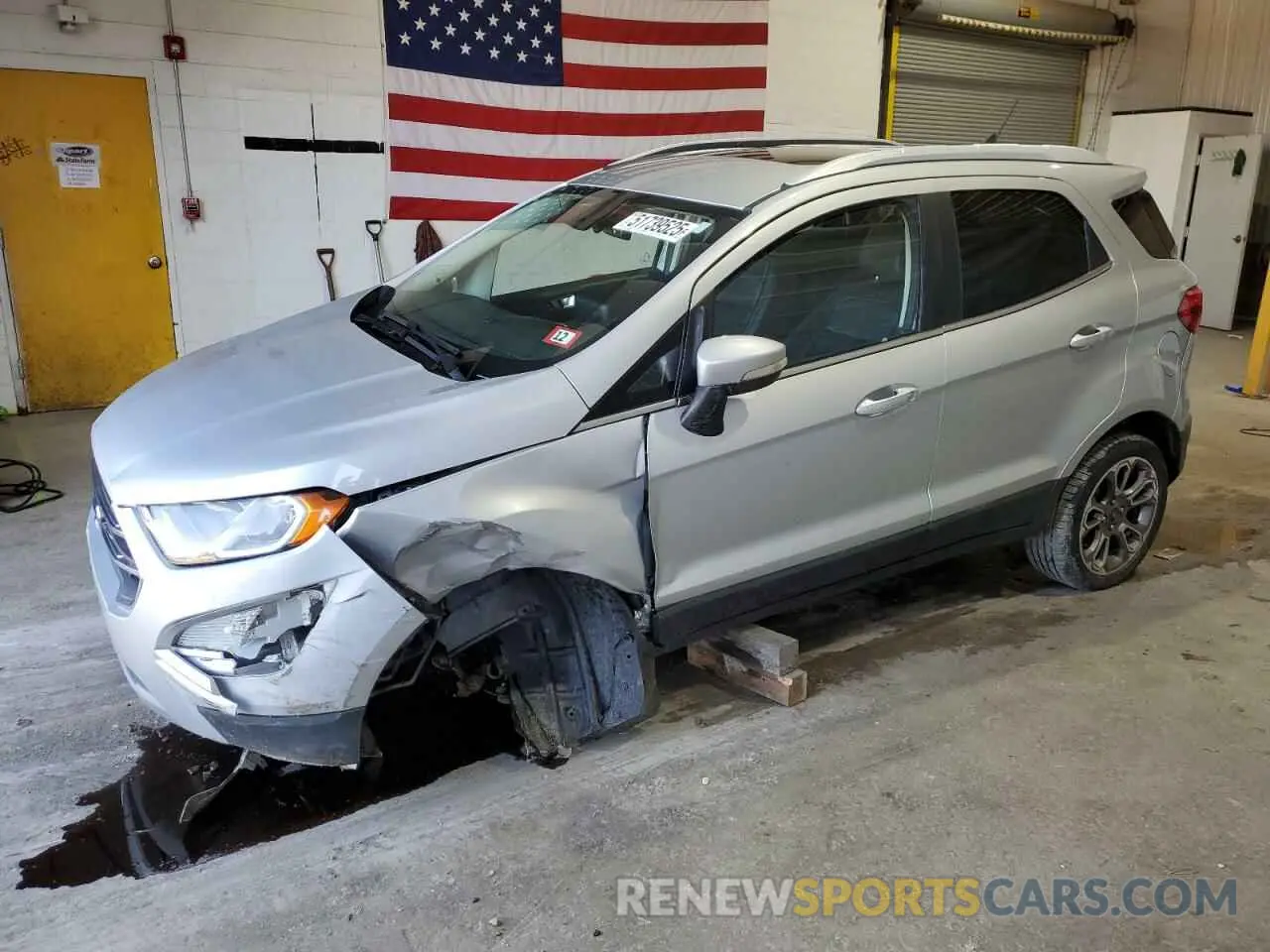 1 fotografías del automóvil dañado MAJ6S3KL4LC361673 FORD ECOSPORT 2020