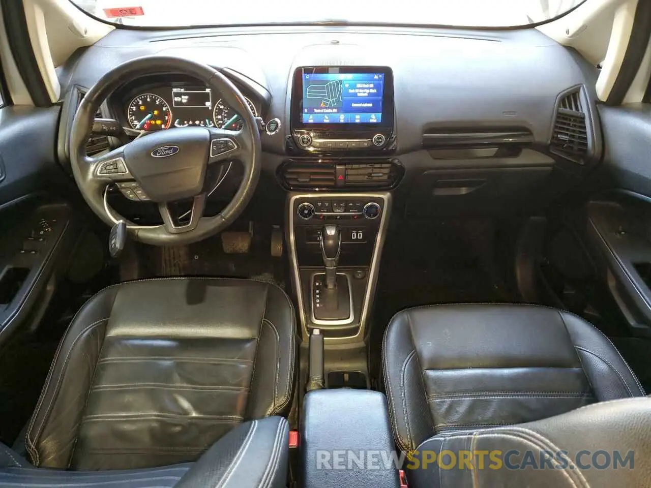 8 fotografías del automóvil dañado MAJ6S3KL4LC361673 FORD ECOSPORT 2020