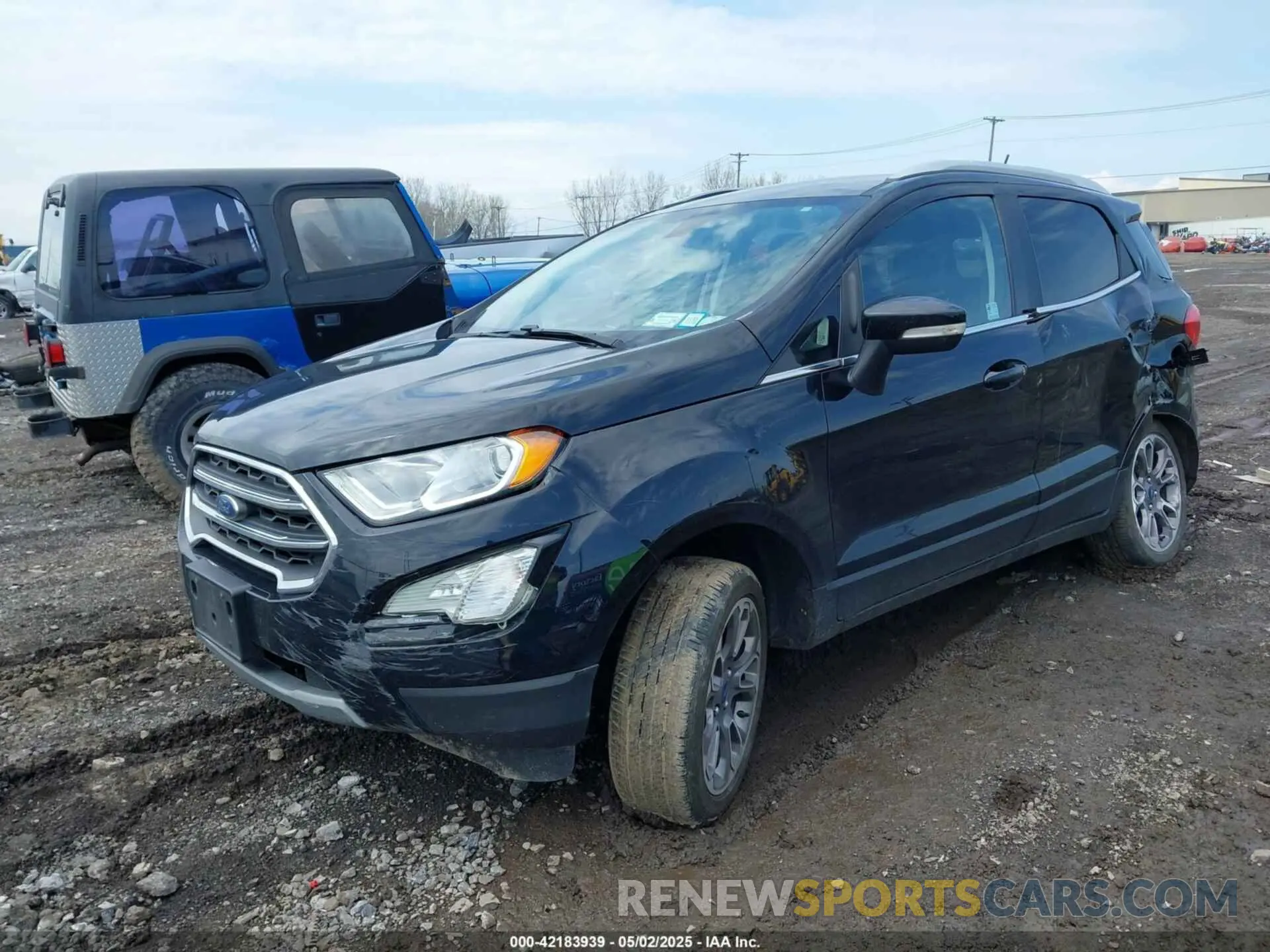 2 fotografías del automóvil dañado MAJ6S3KL5LC365019 FORD ECOSPORT 2020