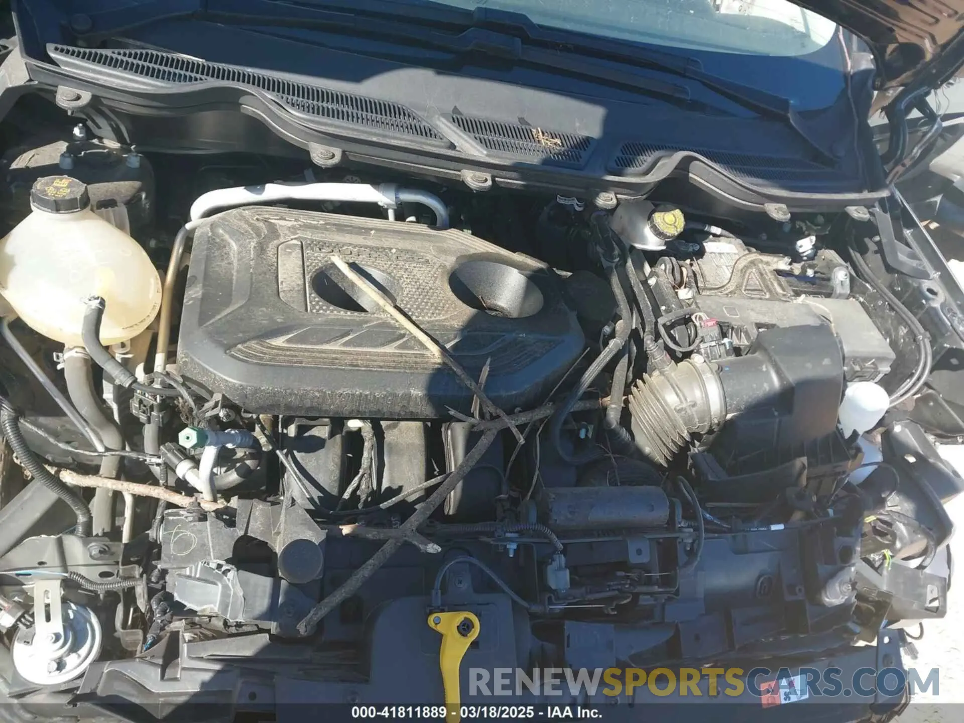 10 fotografías del automóvil dañado MAJ6S3KL5LC391538 FORD ECOSPORT 2020