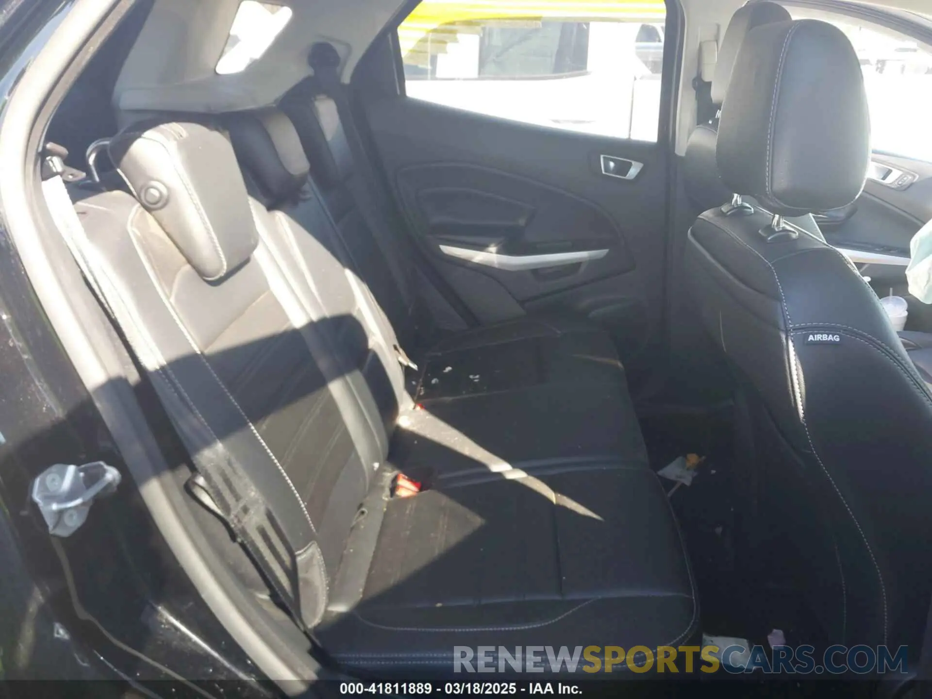 8 fotografías del automóvil dañado MAJ6S3KL5LC391538 FORD ECOSPORT 2020