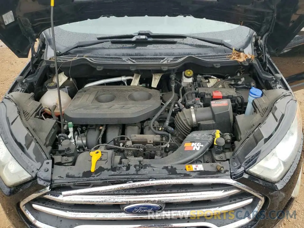11 fotografías del automóvil dañado MAJ6S3KL6LC364641 FORD ECOSPORT 2020