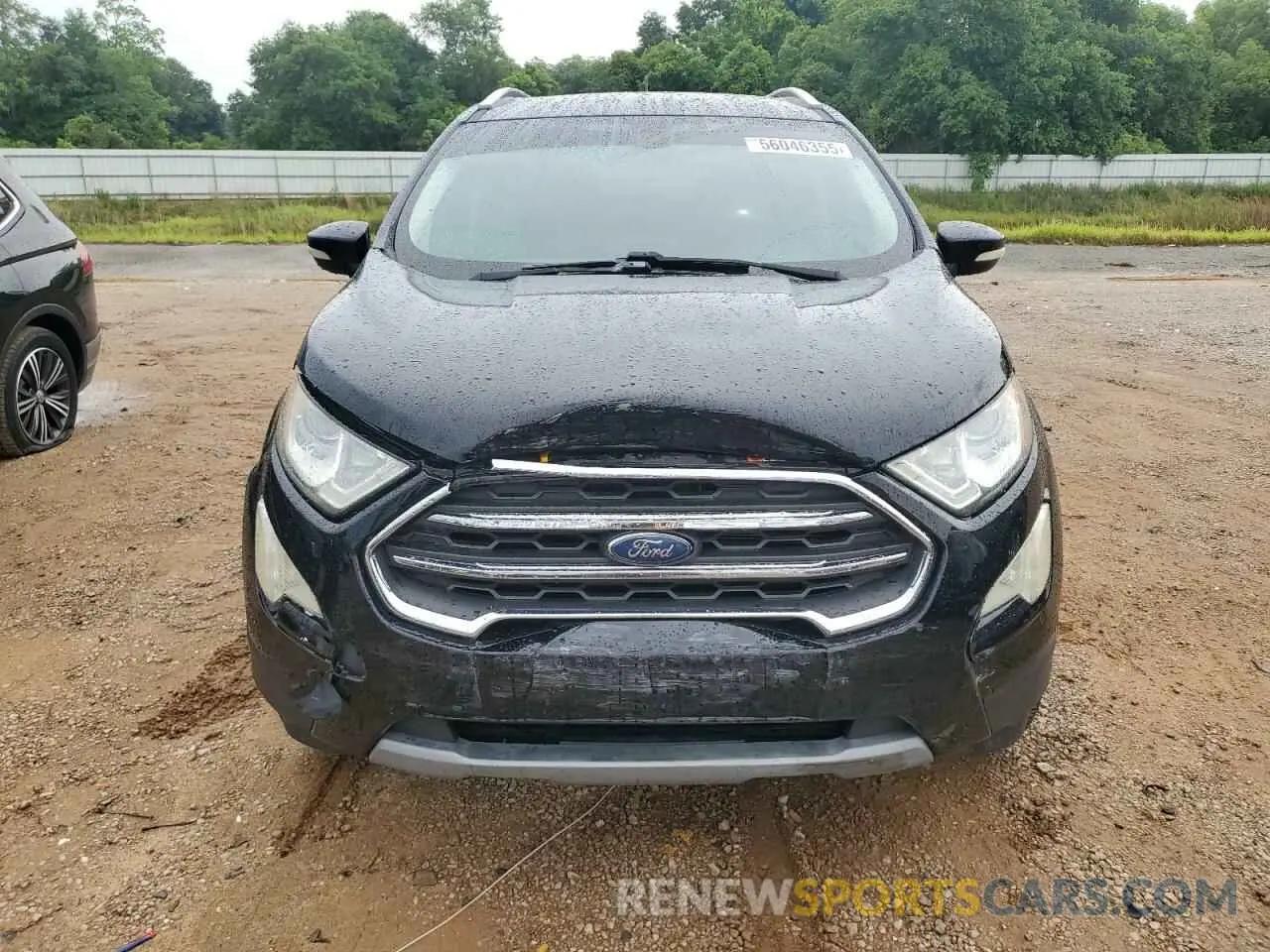 5 fotografías del automóvil dañado MAJ6S3KL6LC364641 FORD ECOSPORT 2020