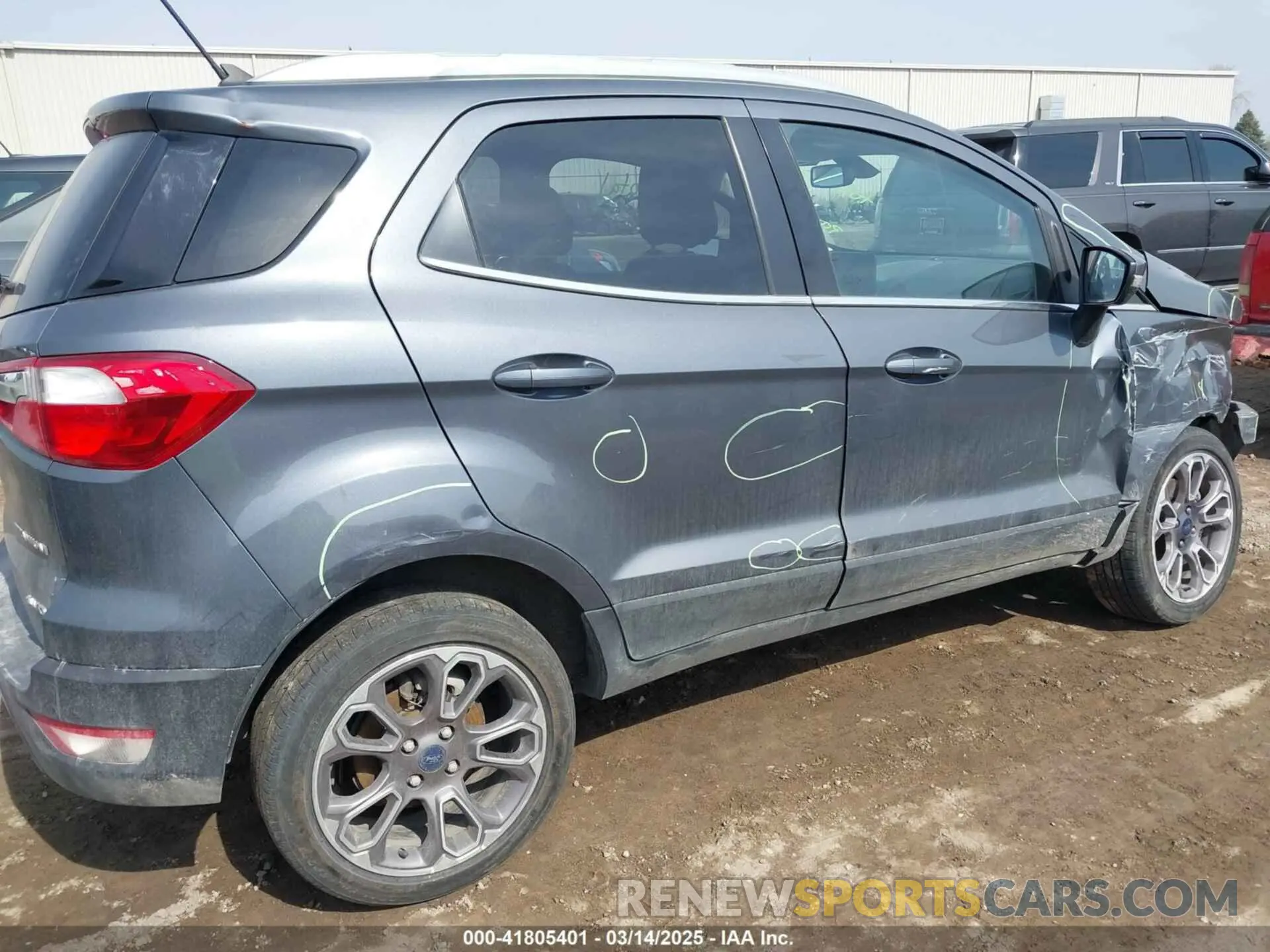 19 fotografías del automóvil dañado MAJ6S3KL7LC339375 FORD ECOSPORT 2020