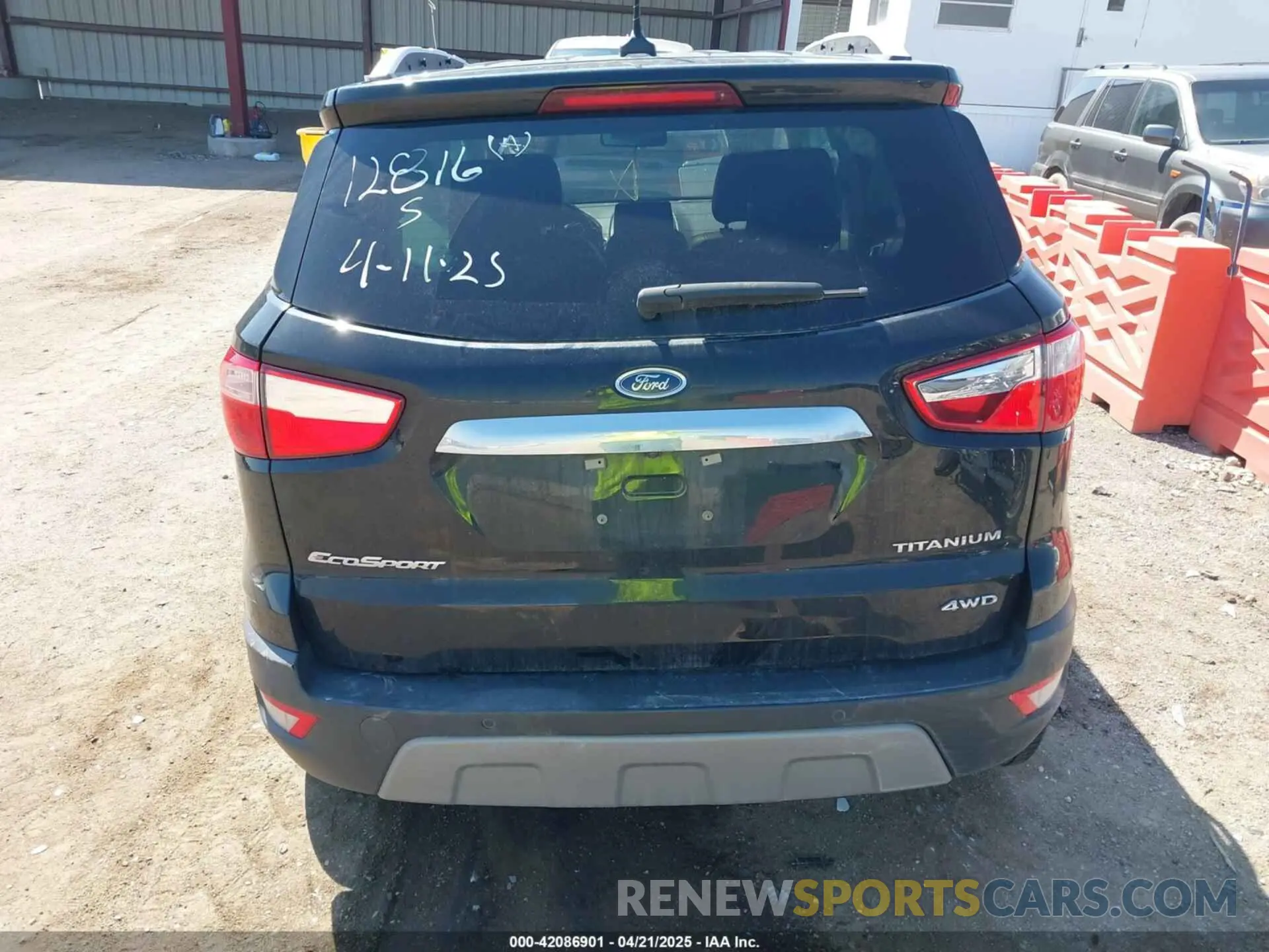 16 fotografías del automóvil dañado MAJ6S3KL8LC351499 FORD ECOSPORT 2020