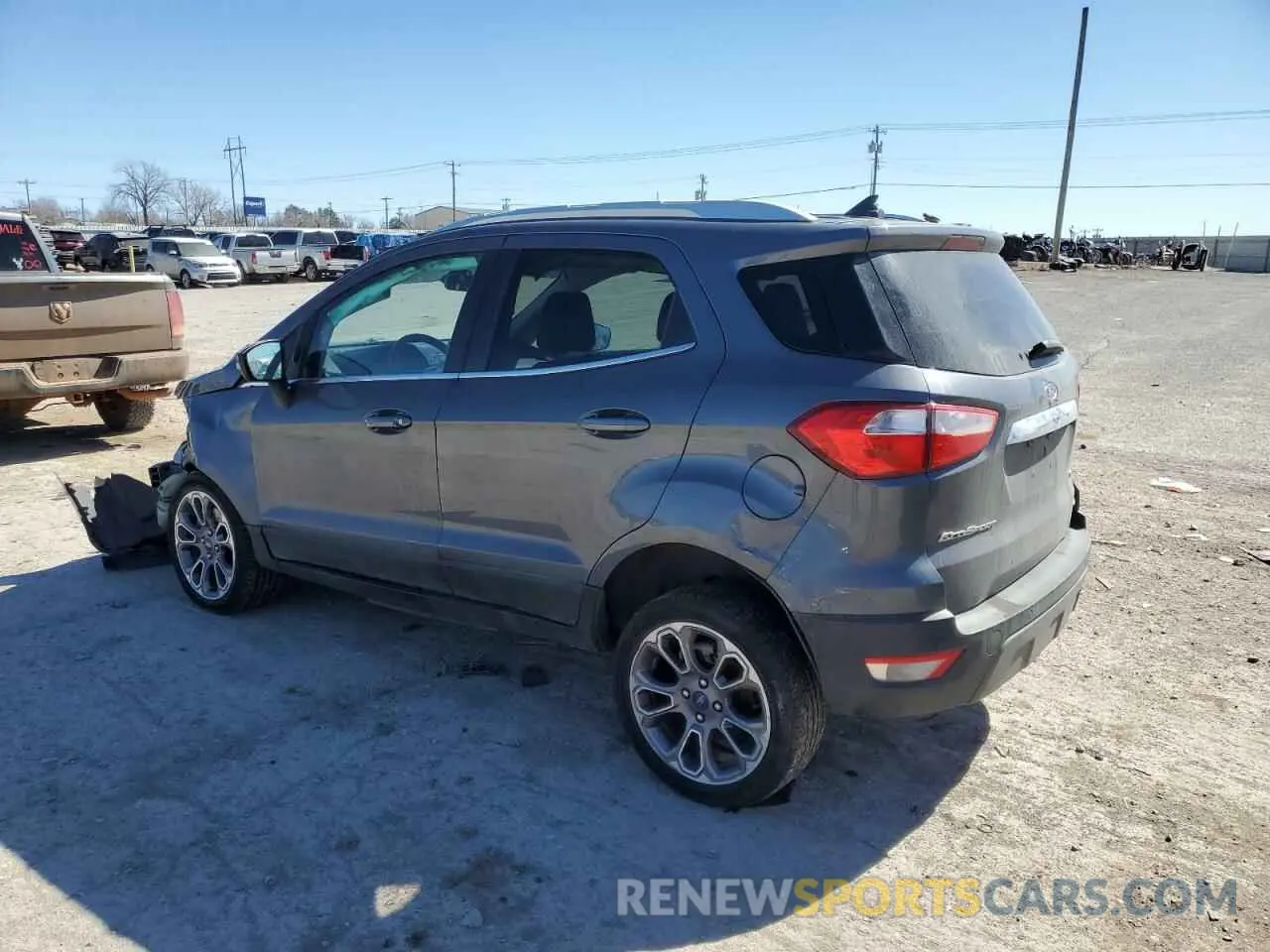 2 fotografías del automóvil dañado MAJ6S3KL8LC358467 FORD ECOSPORT 2020