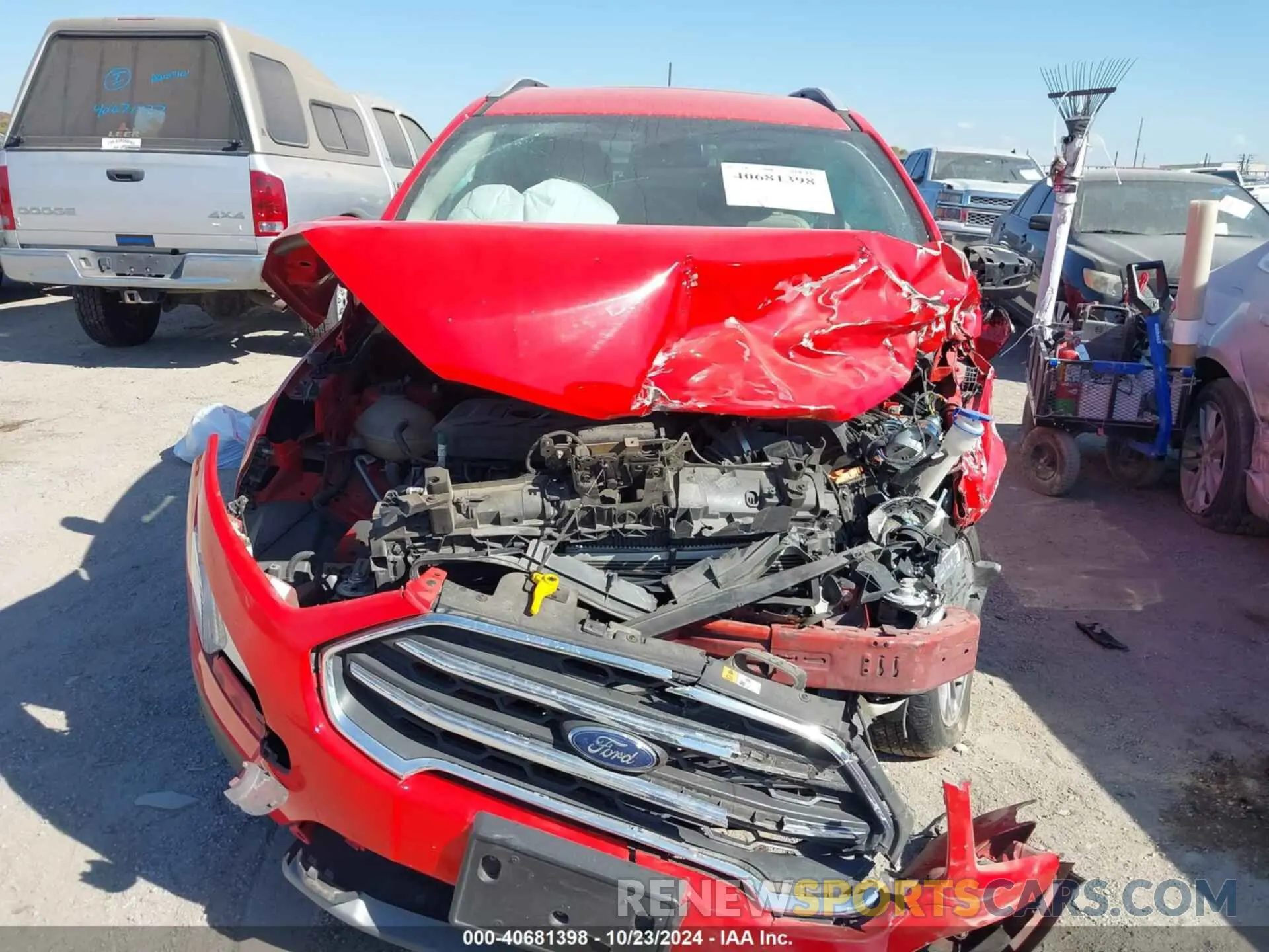 12 fotografías del automóvil dañado MAJ6S3KL8LC361725 FORD ECOSPORT 2020