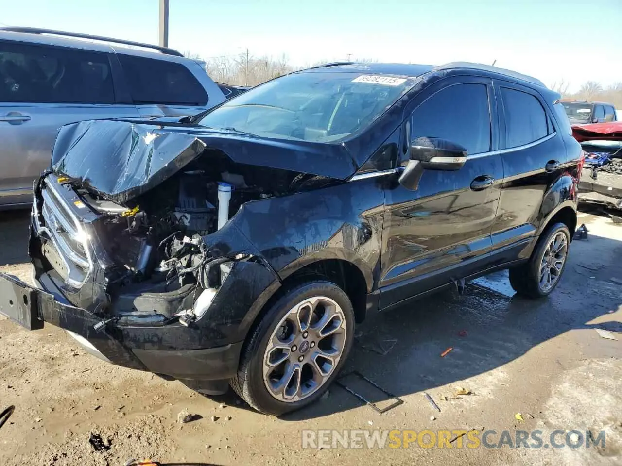 1 fotografías del automóvil dañado MAJ6S3KLXLC352797 FORD ECOSPORT 2020