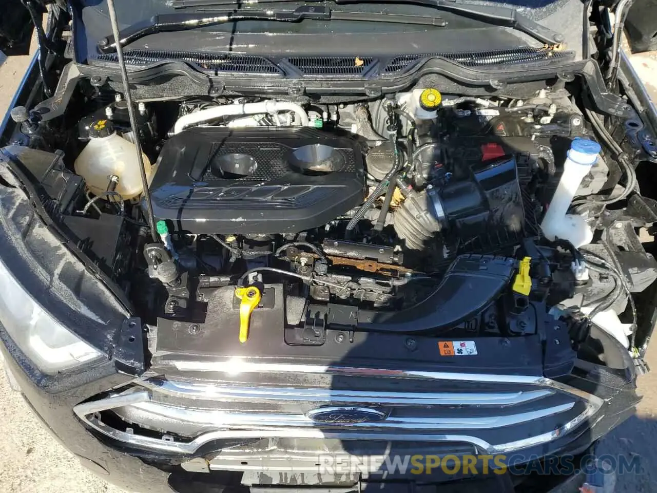 11 fotografías del automóvil dañado MAJ6S3KLXLC352797 FORD ECOSPORT 2020