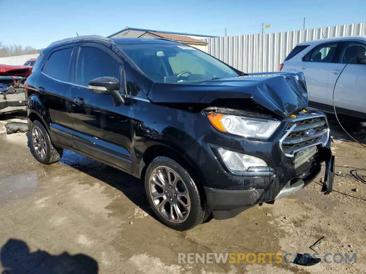 4 fotografías del automóvil dañado MAJ6S3KLXLC352797 FORD ECOSPORT 2020