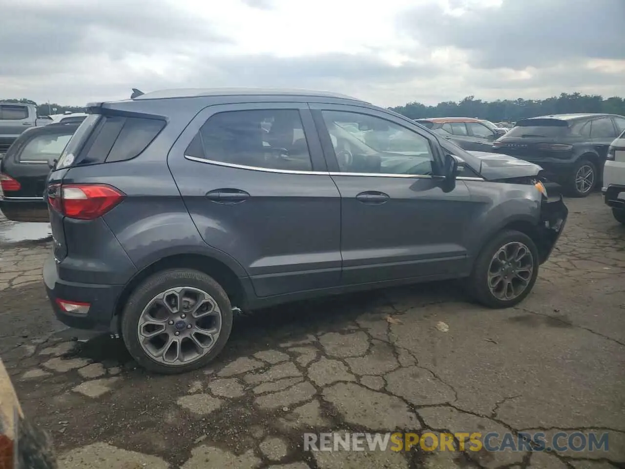 3 fotografías del automóvil dañado MAJ6S3KLXLC367557 FORD ECOSPORT 2020